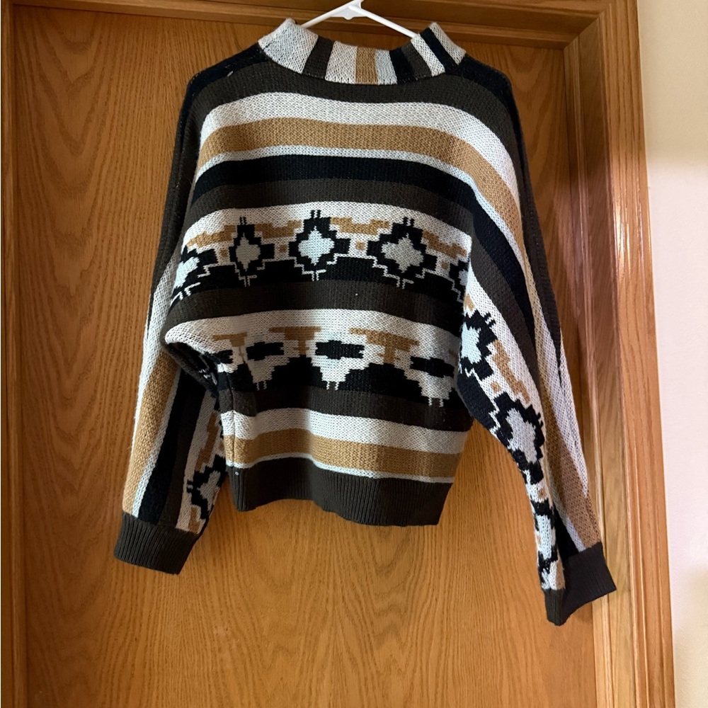 Rock N roll Denim Vintage Longhorn Western sweater knit - Picture 6 of 6